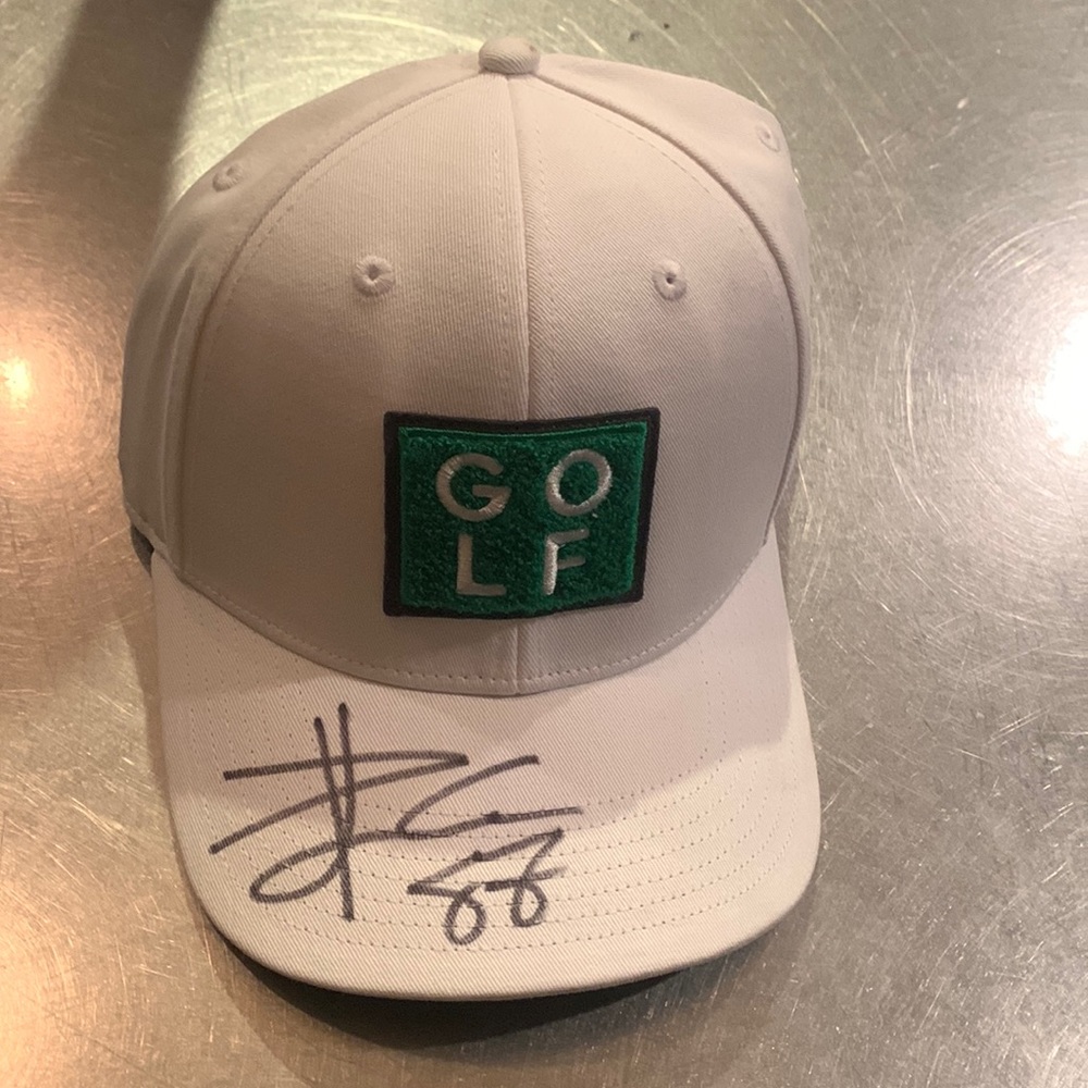 Signed Travis Kelce addidas golf hat